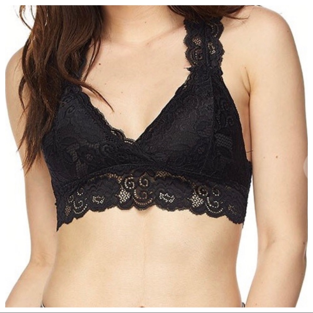 Lace Brallette with removable pads - Picture 3 of 6
